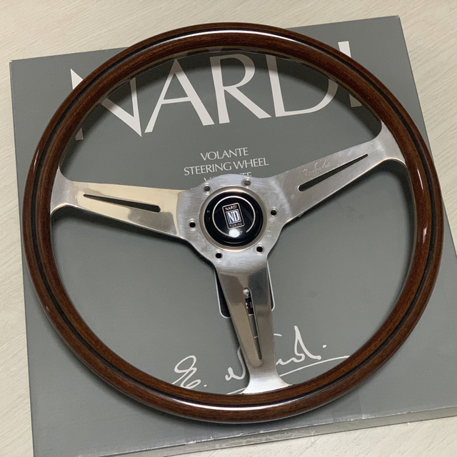 【NARDI Classic】36.5Φ ウッドステアリング　即決大歓迎　旧車等自動車/バイク