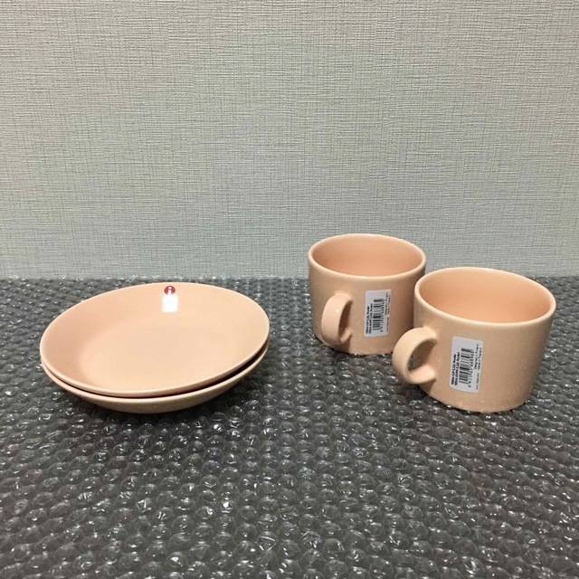 イッタラ ティーマ カップ&ソーサー パウダー 220ml 2客セット 信頼