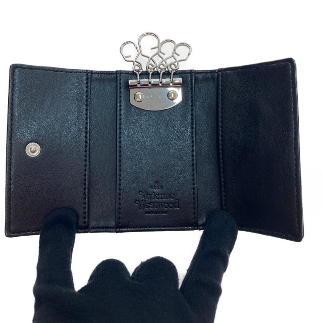 □□Vivienne Westwood ヴィヴィアン・ウエストウッド DERBY KEY CASE　キーケース 51020001 32068 ブラック