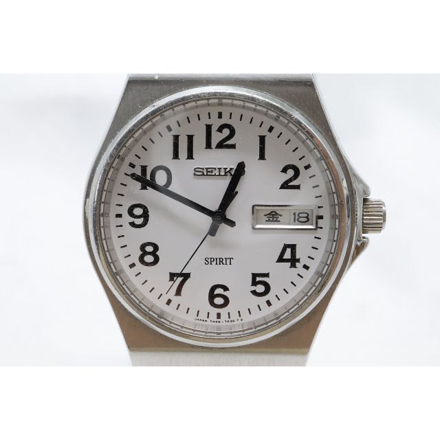 SEIKO(セイコー)の【W19-48】電池交換済 セイコー スピリット 腕時計 7N48-7A10 メンズの時計(腕時計(アナログ))の商品写真