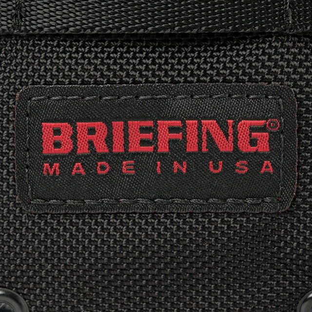 新品 ブリーフィング BRIEFING ショルダーバッグ メイドインUSA ブラック 6