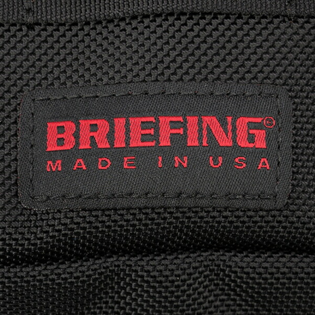 BRIEFING(ブリーフィング)の新品 ブリーフィング BRIEFING ウエストバッグ・ボディバッグ メイドインUSA ブラック メンズのバッグ(ボディーバッグ)の商品写真