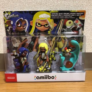 ニンテンドウ(任天堂)の amiibo splatoon3(スプラトゥーン3)トリプルセット(家庭用ゲームソフト)