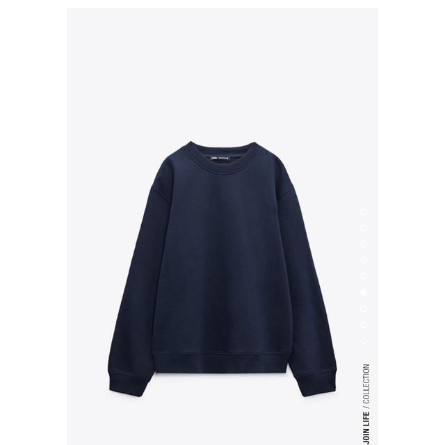 ZARA - 完売品 zara ミニマリスト スウェットの通販 by ⋆𐙚 ZARA - 完売品 zara ミニマリスト スウェットの通販 by ⋆𐙚
