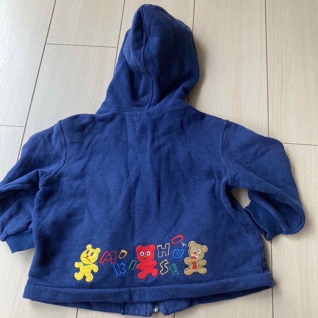 mikihouse(ミキハウス)のミキハウス　パーカー キッズ/ベビー/マタニティのキッズ服男の子用(90cm~)(ジャケット/上着)の商品写真