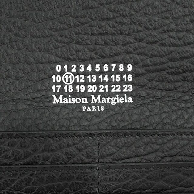 Maison Martin Margiela(マルタンマルジェラ)の新品 メゾン マルジェラ Maison Margiela 長財布 4ステッチ ブラック 黒 メンズのファッション小物(長財布)の商品写真