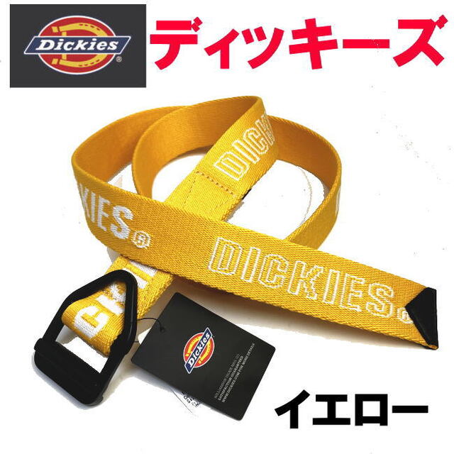 Dickies(ディッキーズ)のイエロー 黄 ディッキーズ 277 テープ ベルト ジャガード メンズのファッション小物(ベルト)の商品写真