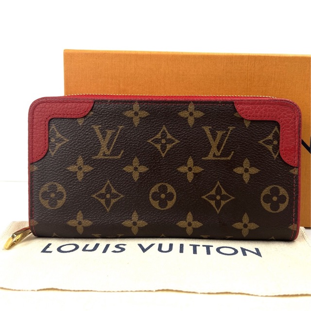 LOUIS VUITTON(ルイヴィトン)の展示品レベル　ルイヴィトン　ジッピーウォレット　レティーロ　モノグラム　正規品 レディースのファッション小物(財布)の商品写真