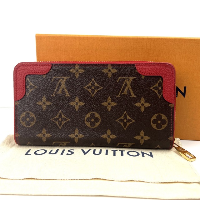 LOUIS VUITTON(ルイヴィトン)の展示品レベル　ルイヴィトン　ジッピーウォレット　レティーロ　モノグラム　正規品 レディースのファッション小物(財布)の商品写真