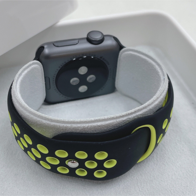 Apple Watch シリーズ3 アップルウォッチ 38mm グレーメンズ