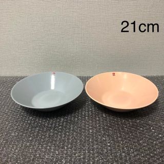 イッタラ(iittala)のイッタラ ティーマ パウダー　パールグレー　ボウル　21cm 2枚セット(食器)