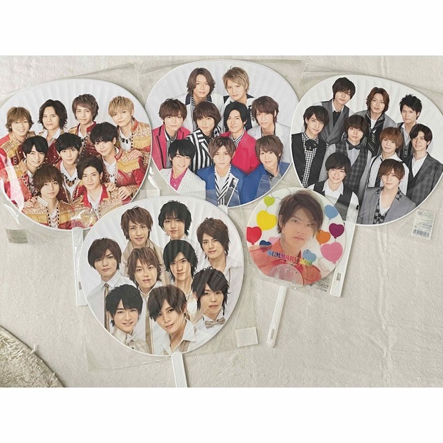 Hey! Say! JUMP 集合 うちわ エンタメ/ホビーのタレントグッズ(アイドルグッズ)の商品写真