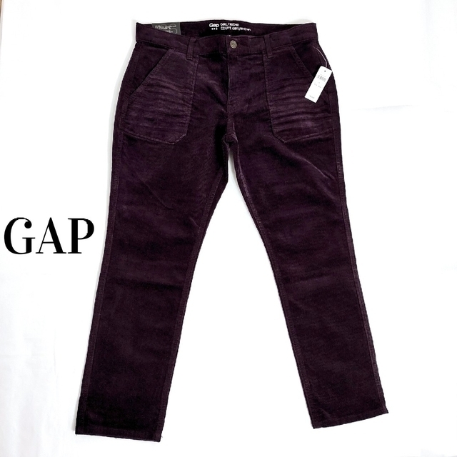 GAP - タグ付き未使用品 GAP コーデュロイパンツ パープル レディース