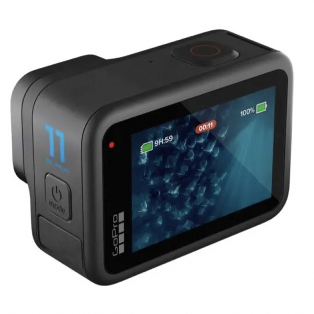 GoPro(ゴープロ)のGoPro HERO11 Black 32GB microSDHCおまけ スマホ/家電/カメラのカメラ(コンパクトデジタルカメラ)の商品写真