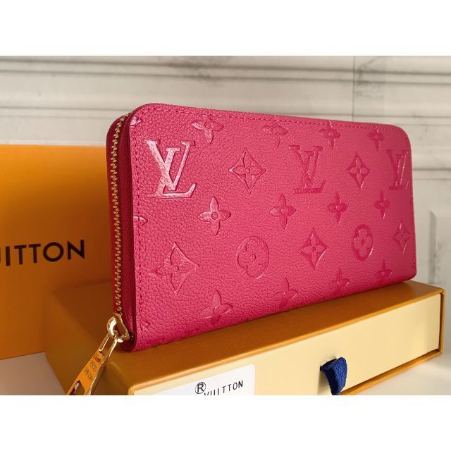 最新品格安 LOUIS VUITTON - ローズピンク長財布大人気Louis vuitton