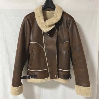 ザラ(ZARA)のZARA アウター ムートンジャケット(ムートンコート)