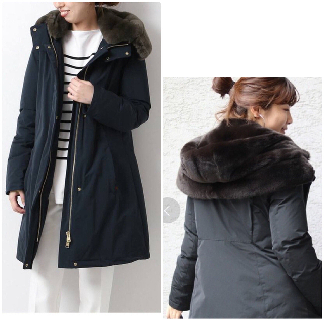WOOLRICH - ウールリッチ トゥモローランド別注 ボウブリッジ 紺 XSの