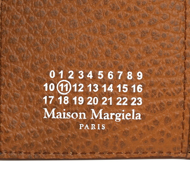 Maison Martin Margiela(マルタンマルジェラ)の新品 メゾン マルジェラ Maison Margiela 3つ折り財布 4ステッチ ブラウン 茶 メンズのファッション小物(折り財布)の商品写真