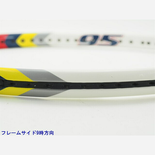 291ｇ張り上げガット状態テニスラケット ウィルソン スティーム 95 2012年モデル (G2)WILSON STEAM 95 2012
