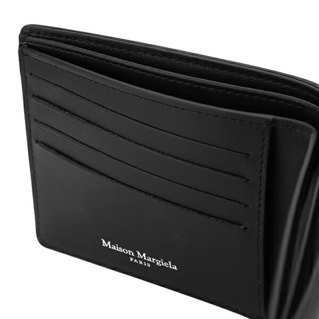 新品 メゾン マルジェラ Maison Margiela 2つ折り財布 4ステッチ ブラック 黒