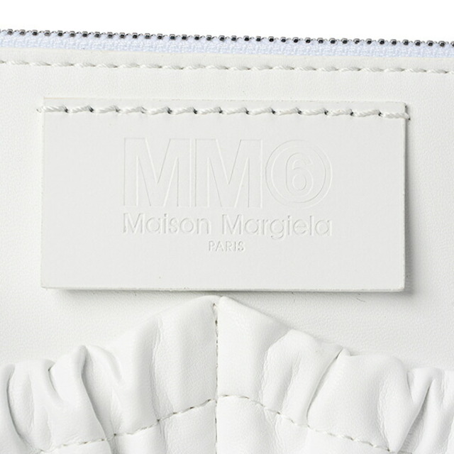新品 エムエムシックス MM6 Maison Margiela クラッチバッグ ホワイト