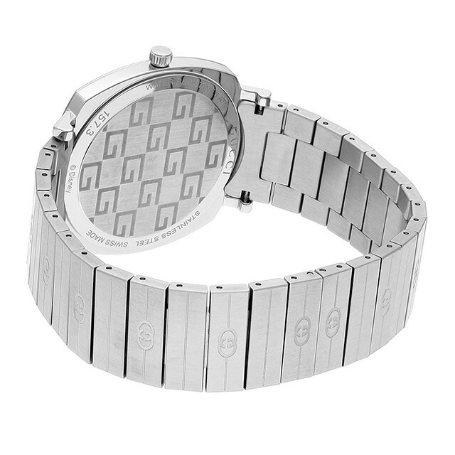 人気商品の Gucci - ホワイトxシルバー YA157419GUCCI クオーツ 人気商品の Gucci - ホワイトxシルバー YA157419GUCCI クオーツ
