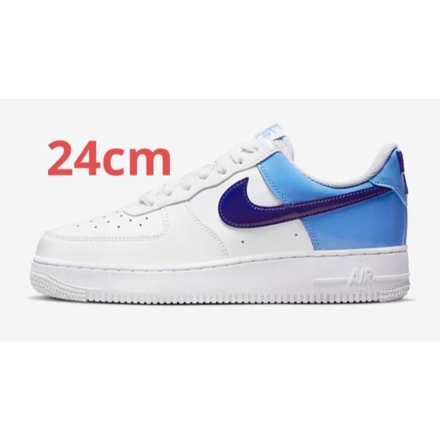 NIKE AIR FORCE 1 ’07 "BLUE PATENT" 24cm