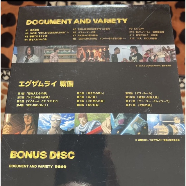 EXILE(エグザイル)のEXILEGENERATION SEASON1.2 EXH セット エンタメ/ホビーのDVD/ブルーレイ(ミュージック)の商品写真