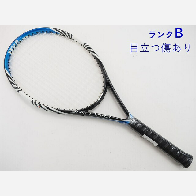 テニスラケット ウィルソン シックス ツー BLX 110 (G2)WILSON SIX.TWO BLX 110G2装着グリップ