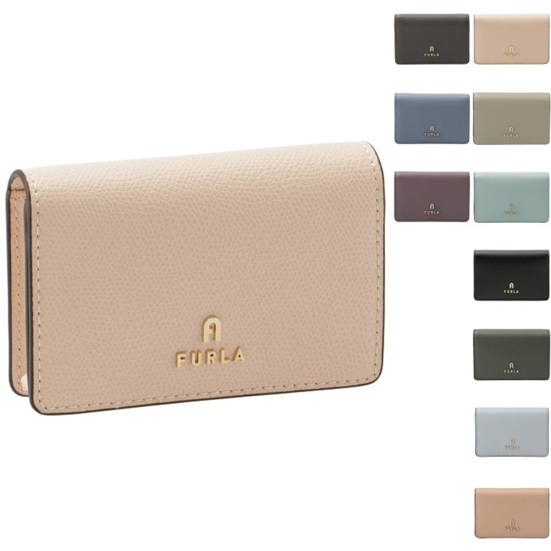 Furla(フルラ)のフルラ FURLA カードケース CAMELIA S 二つ折り 名刺入れ WP00306 ARE000  レディースのファッション小物(名刺入れ/定期入れ)の商品写真