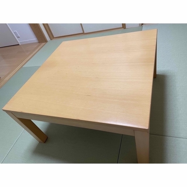 MUJI (無印良品) - 最終お値下げ❣️無印 こたつ 75✖︎75高さ38の通販