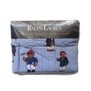 ラルフローレン(Ralph Lauren)のラルフローレン・ポロベア・ツインフラットシーツ・新品 (シーツ/カバー)