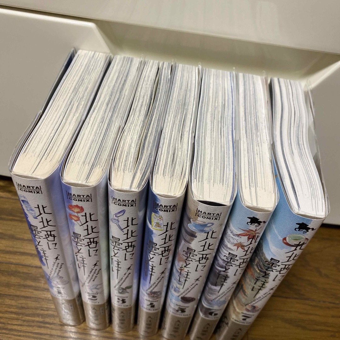 角川書店(カドカワショテン)の北北西に曇と往け 7 入江亜季 既刊全巻 初版 エンタメ/ホビーの漫画(青年漫画)の商品写真