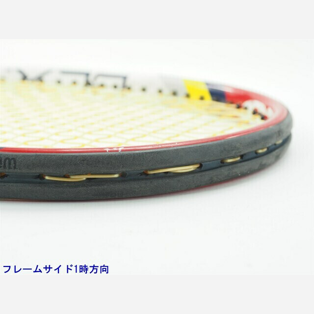 テニスラケット ウィルソン スティーム プロ 95 2012年モデル【トップバンパー割れ有り】 (L2)WILSON STEAM PRO 95 2012