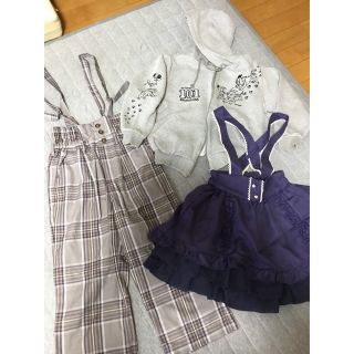 アクシーズファム(axes femme)の120 洋服　3点セット　女の子　プティマイン、アクシーズファム(その他)