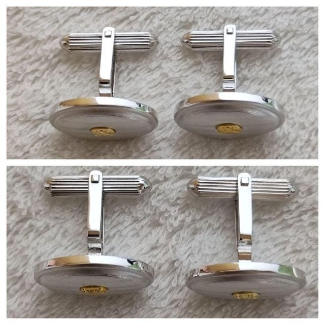バーバリー BURBERRY ネクタイピン カフスボタン シルバー stage 