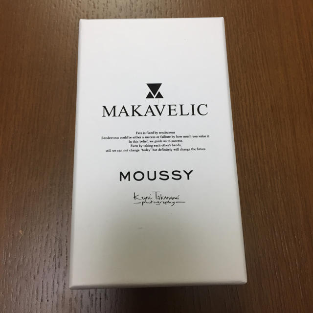 moussy(マウジー)のMOUSSY マウジー iPhone6 手帳型ケース  スマホ/家電/カメラのスマホアクセサリー(iPhoneケース)の商品写真