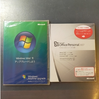 マイクロソフト(Microsoft)のOffice personal 2007/ Windows  anytime(PC周辺機器)