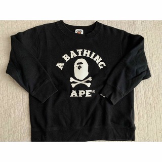 アベイシングエイプ(A BATHING APE)のAPE kids トレーナー　袋付き(Tシャツ/カットソー)