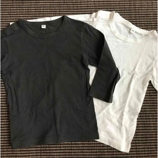 ムジルシリョウヒン(MUJI (無印良品))の無印良品　ロンT  2枚セット(Tシャツ/カットソー)