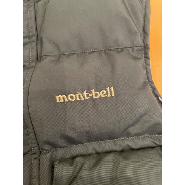 mont bell(モンベル)のモンベル　mont-bell キッズ　ダウンベスト　100サイズ キッズ/ベビー/マタニティのキッズ服男の子用(90cm~)(ジャケット/上着)の商品写真
