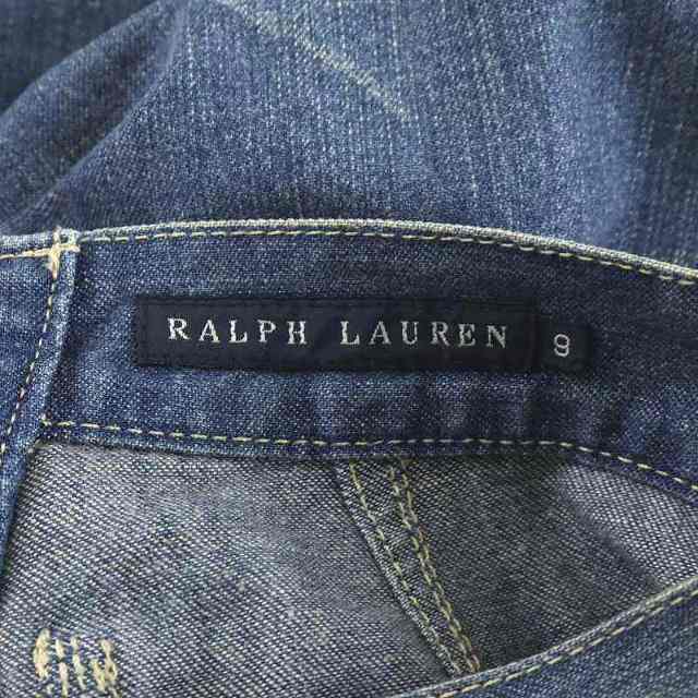 Ralph Lauren(ラルフローレン)のラルフローレン RALPH LAUREN デニムパンツ ジーンズ 9 M 青 レディースのパンツ(デニム/ジーンズ)の商品写真