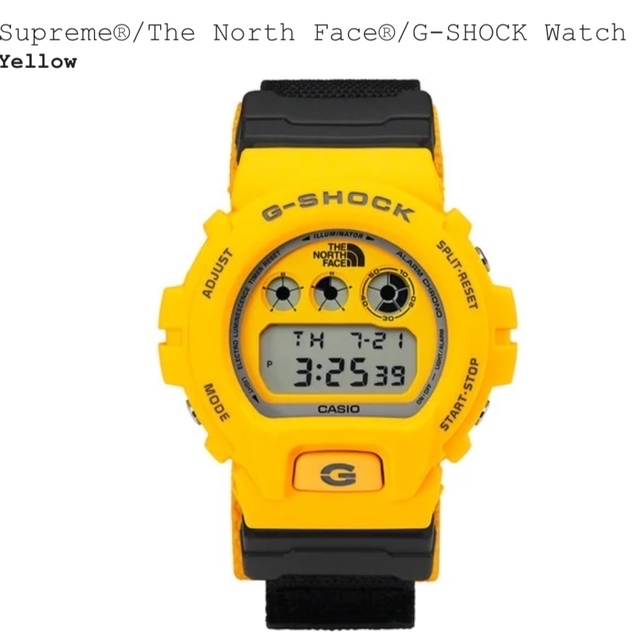 新品未使用カラーSupreme The North Face G-SHOCK Watch