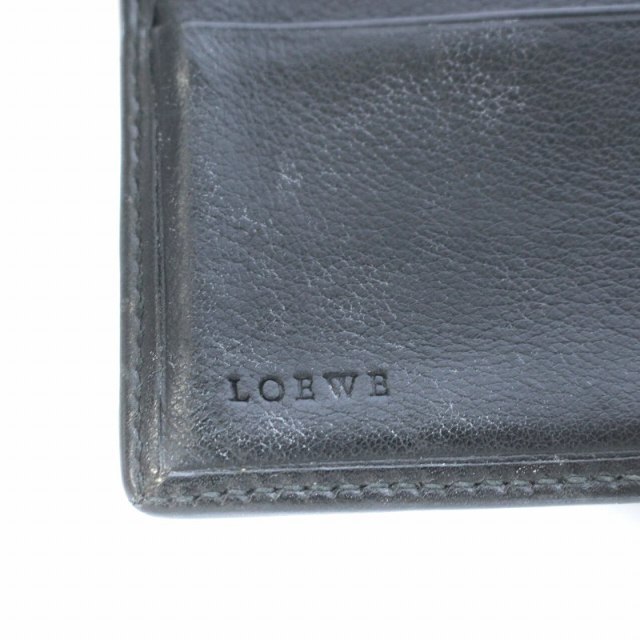 最新デザインの LOEWE ロエベ アナグラム 財布 二つ折り 札入れ カード