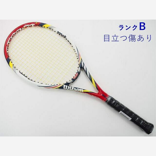 B若干摩耗ありグリップサイズテニスラケット ウィルソン スティーム プロ 95 2012年モデル (G2)WILSON STEAM PRO 95 2012