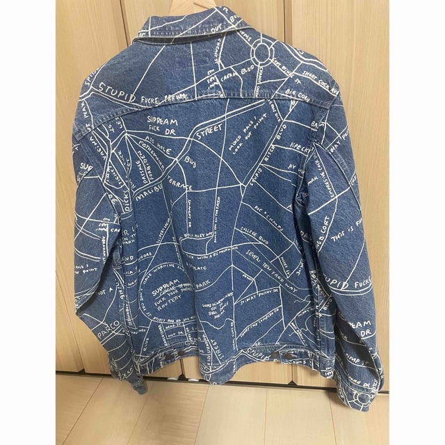 Supreme(シュプリーム)のSupreme Gonz Map Work Jacket  L メンズのジャケット/アウター(Gジャン/デニムジャケット)の商品写真