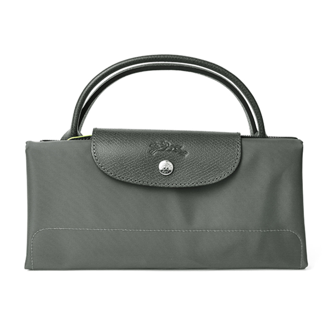 LONGCHAMP(ロンシャン)の新品 ロンシャン LONGCHAMP ボストンバッグ ル プリアージュ グリーン トラベルバッグ Mサイズ グラファイト レディースのバッグ(ボストンバッグ)の商品写真