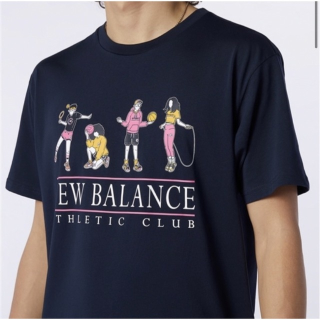 New Balance(ニューバランス)のニューバランス NB Essentials Athletic Club Tシャツ メンズのトップス(Tシャツ/カットソー(半袖/袖なし))の商品写真