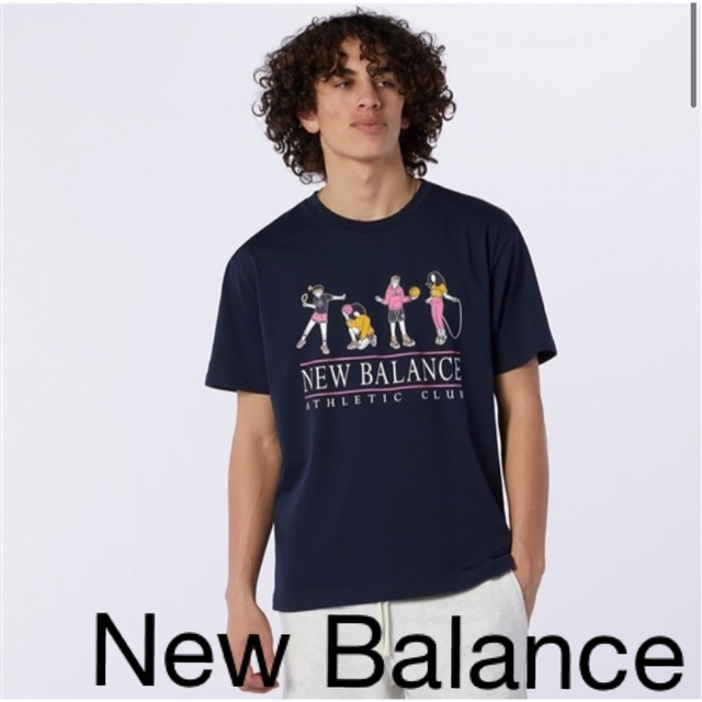 New Balance(ニューバランス)のニューバランス NB Essentials Athletic Club Tシャツ メンズのトップス(Tシャツ/カットソー(半袖/袖なし))の商品写真