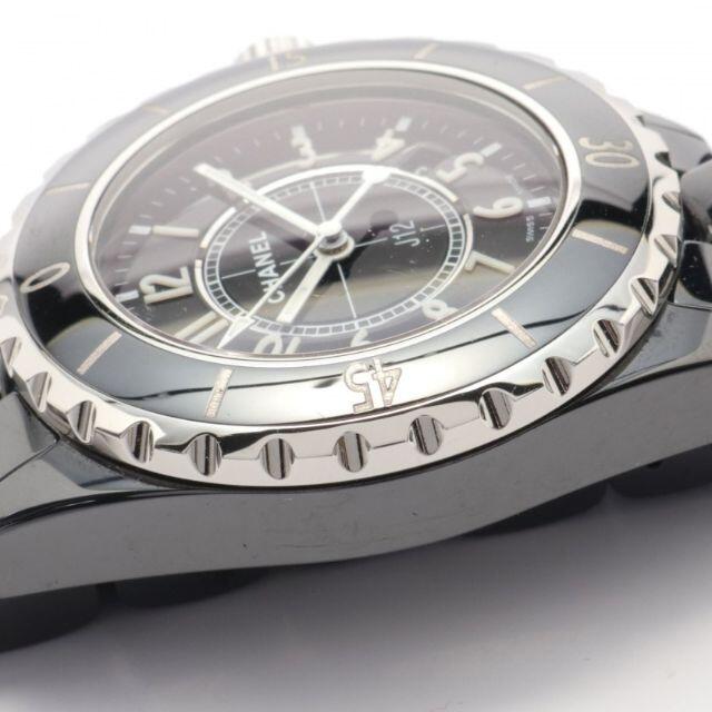 Dランク J12 33ｍｍ レディース 腕時計 クオーツ ブラック文字盤 不動品SSセラミックブレスレット
